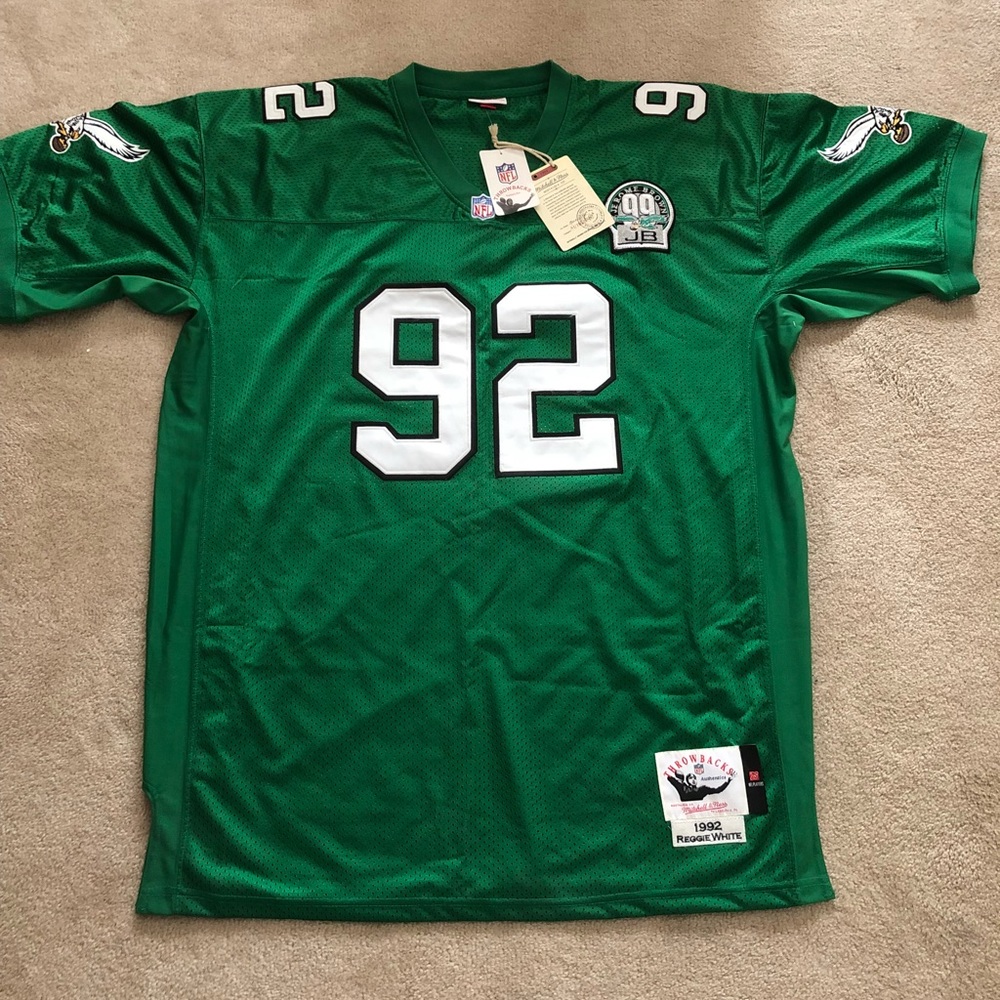 Philadelphia Eagles throwback jersey Reggie White